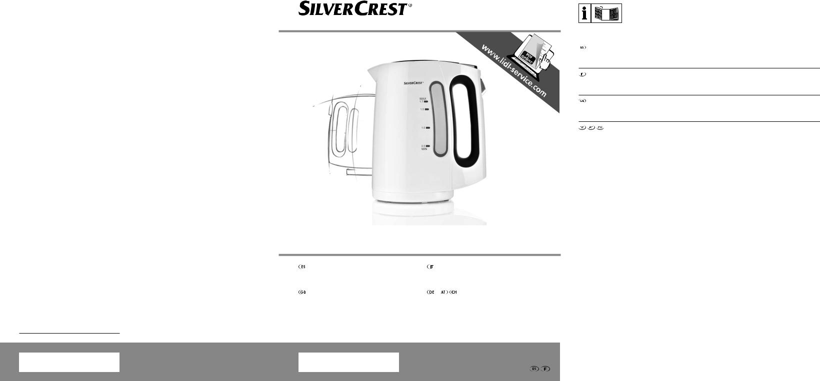 Silvercrest SWKCD 3000 A1 User Manual