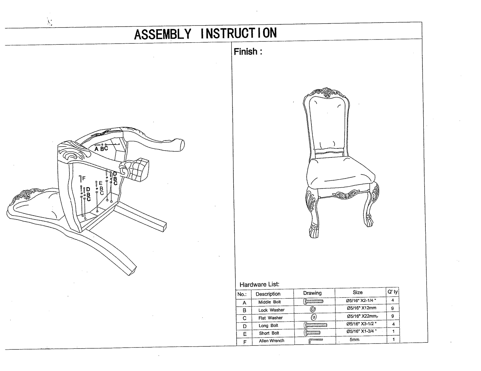 Lark Manor™ ARGD2833 Assembly Instructions - ManualMachine.com