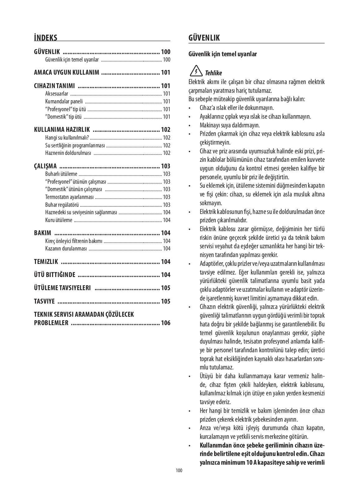 Delonghi PRO 1870X S, PRO 1860X Instructions Manual