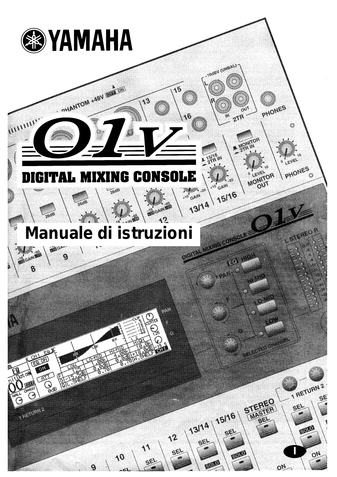 Yamaha 01V User Manual