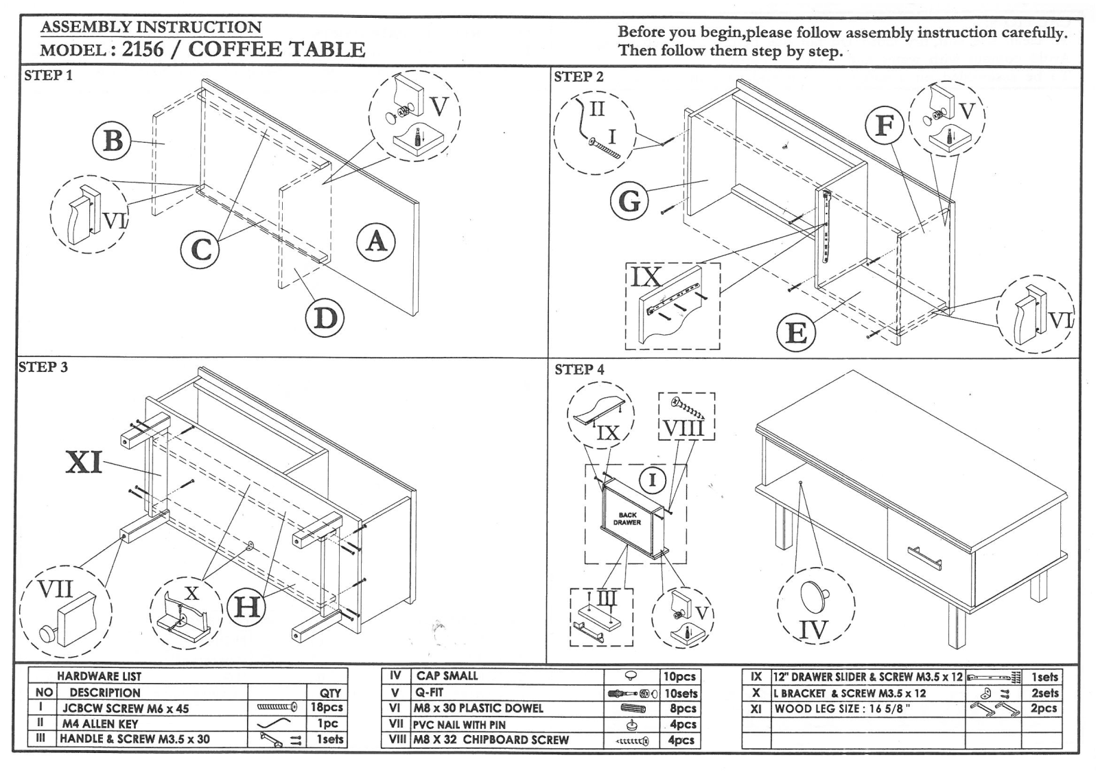 Wholesale Interiors MH2156SAFARIOAKEBONYCT User Manual