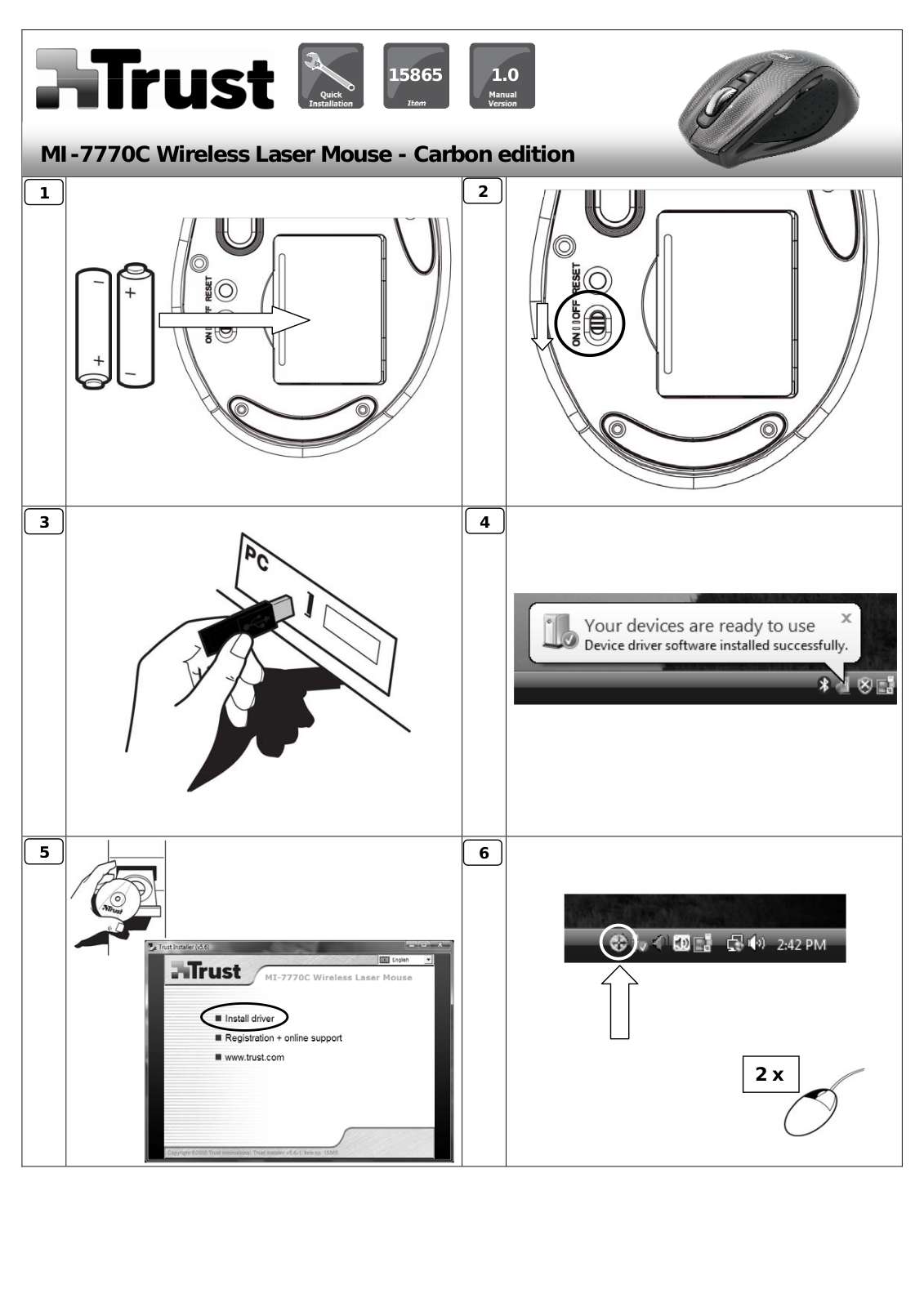 Trust 15865, MI-7770C User guide