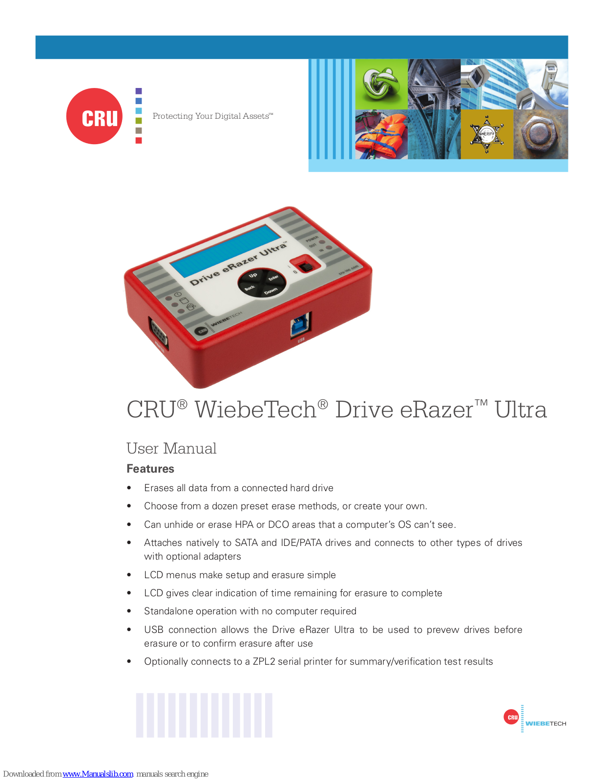 CRU WiebeTech Drive eRazer Ultra User Manual