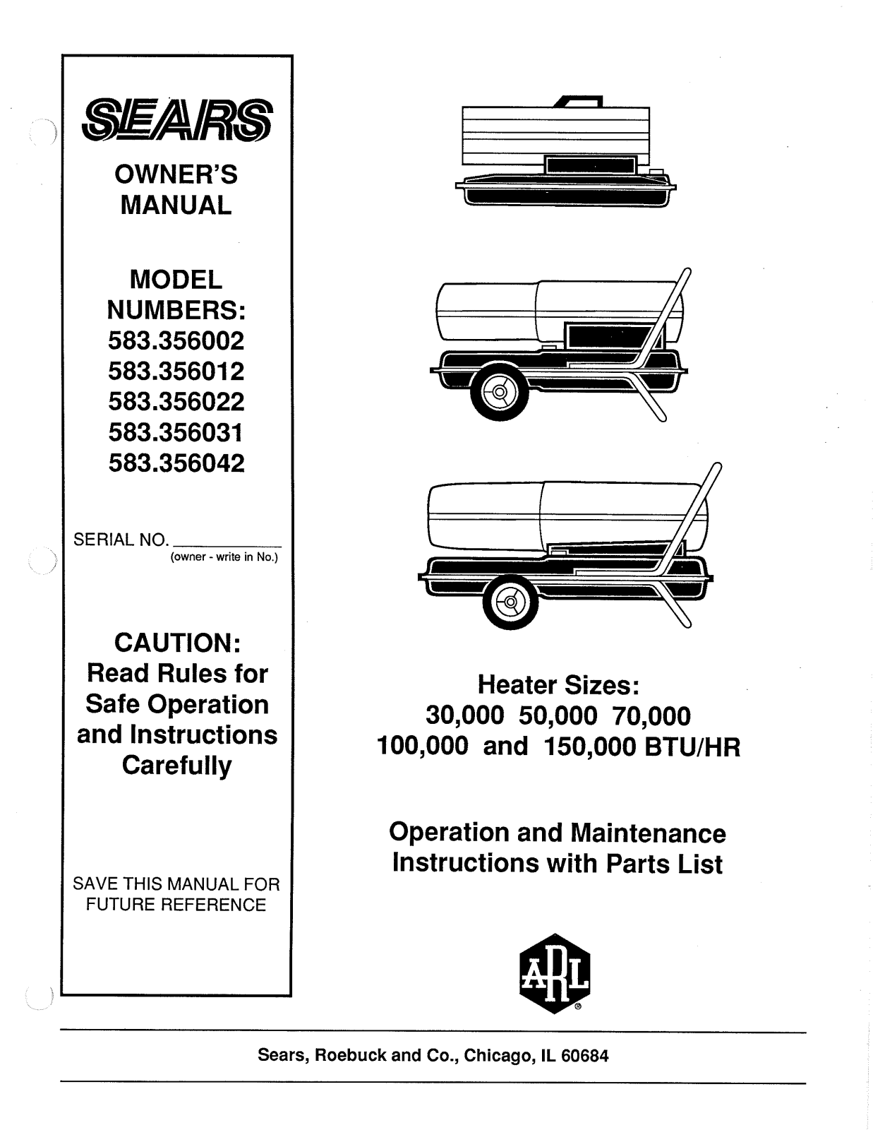 Desa Tech 356002, 356012, 356022, 356042 Owner's Manual