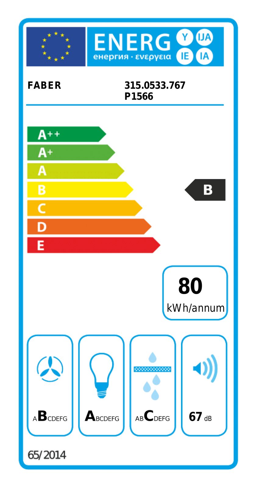 Faber MAXIMA TOUCH EV8 X A60 User Manual