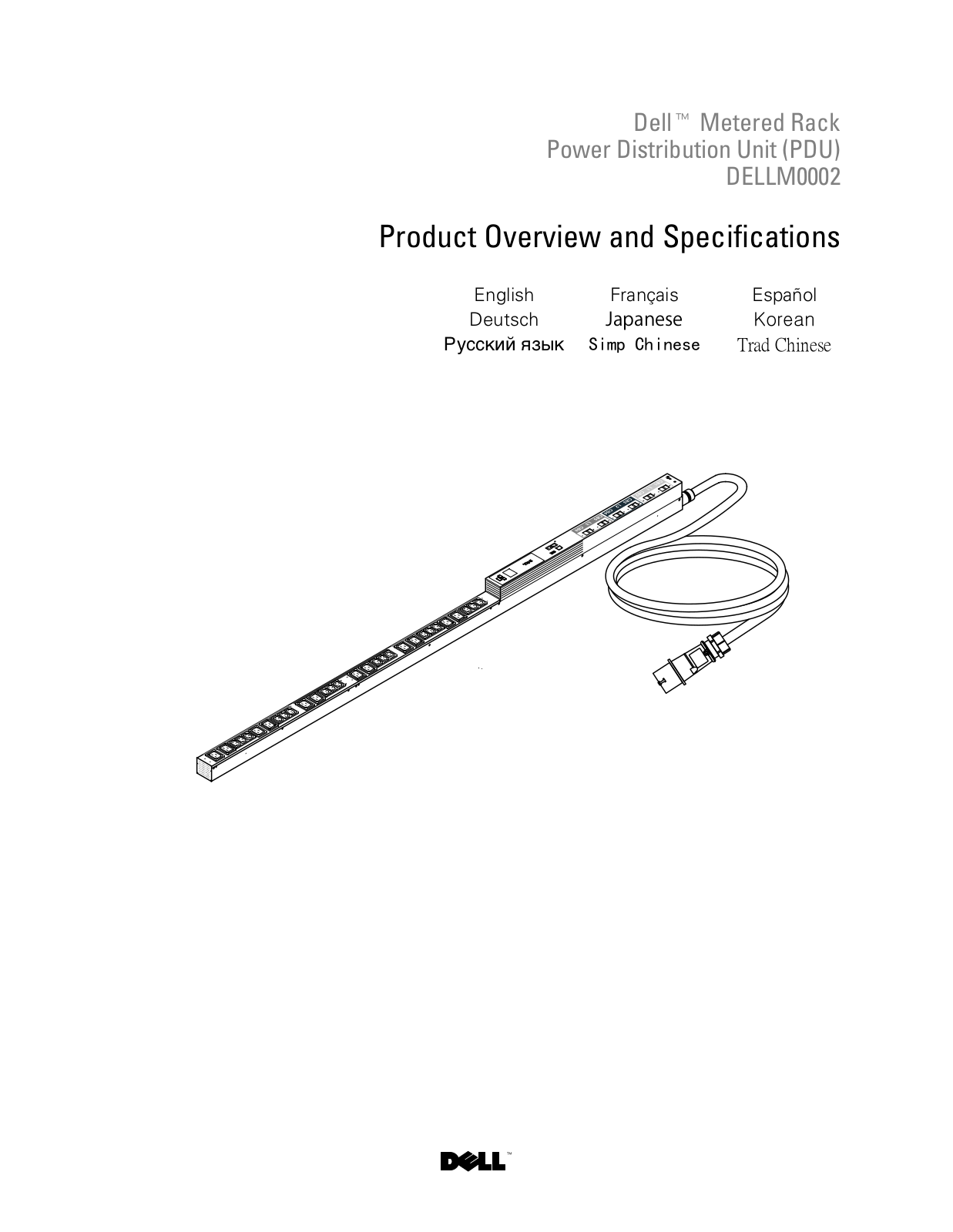 Dell Metered PDU LCD User Manual