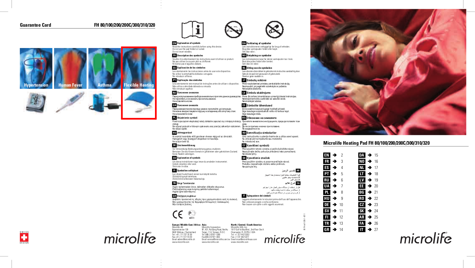 Microlife FH 300 User Manual