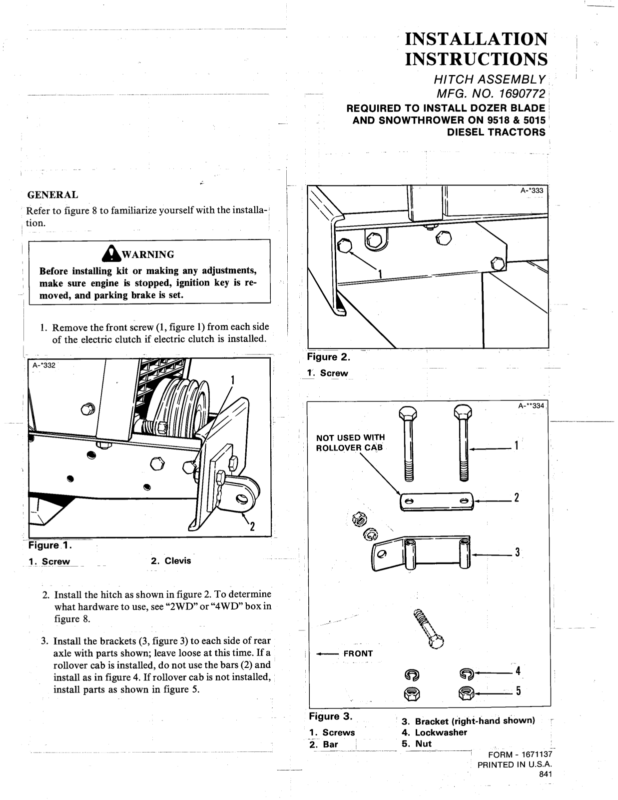 Snapper 1690772 User Manual