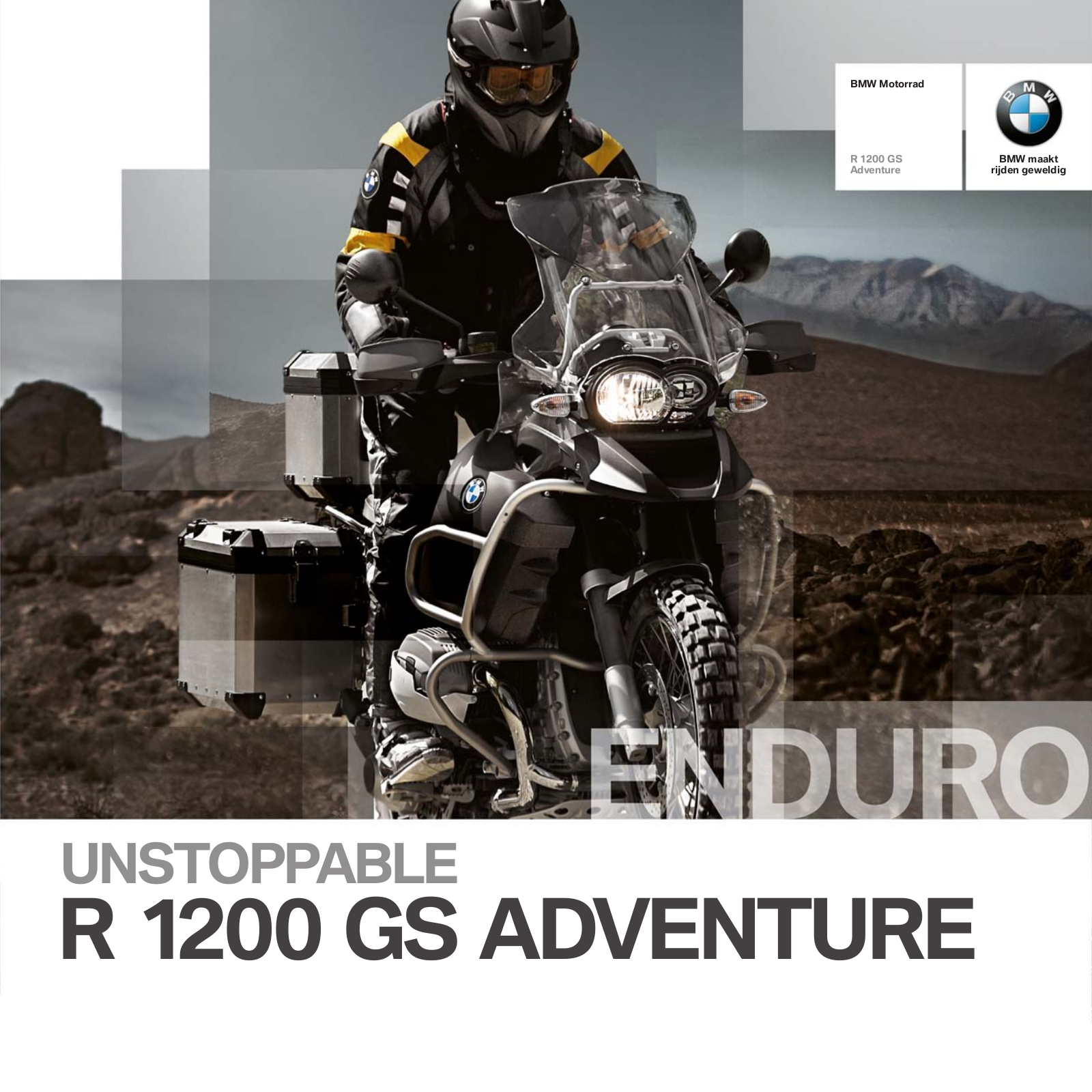 Bmw R 1200 GS ADVENTURE BROCHURE