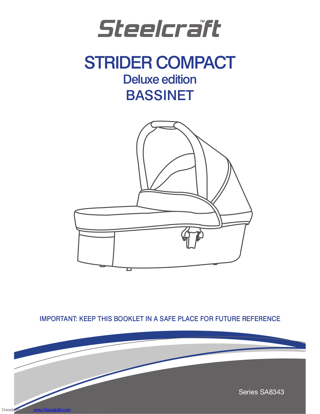 Britax STEELCRAFT SA8343 SERIES, STEELCRAFT STRIDER COMPACT User Manual