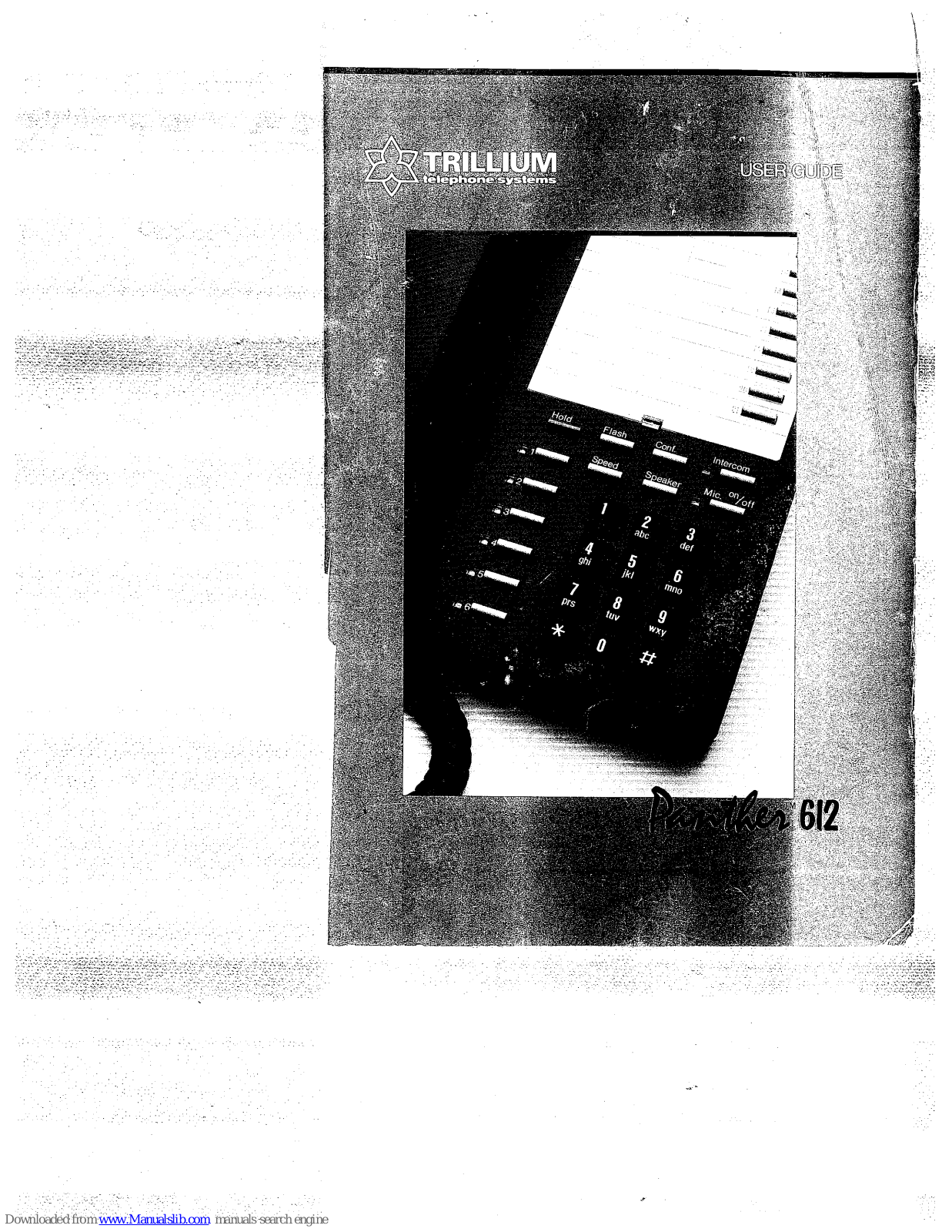 Trillium Panther 612 User Manual