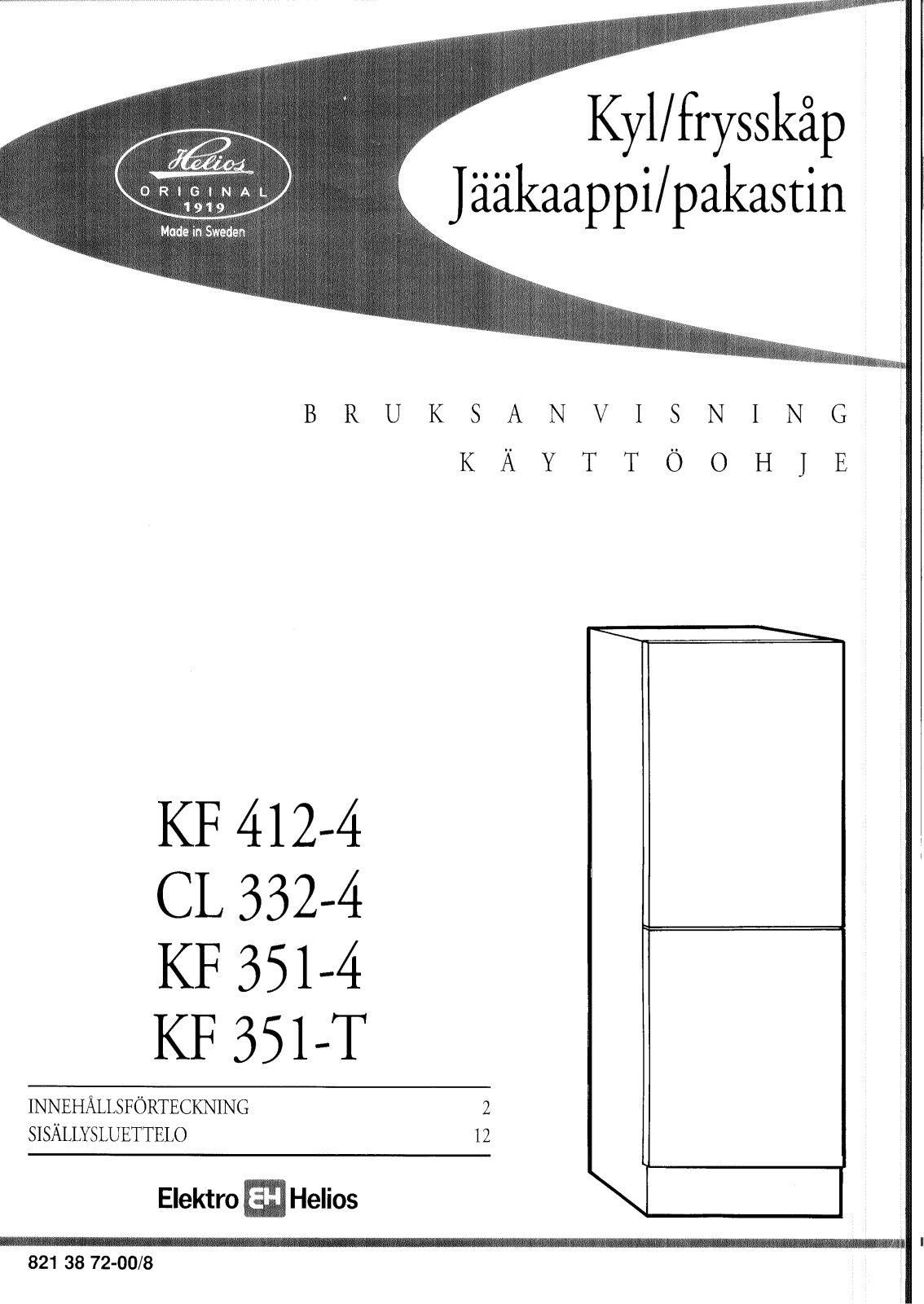 Husqvarna CL332-4 User Manual