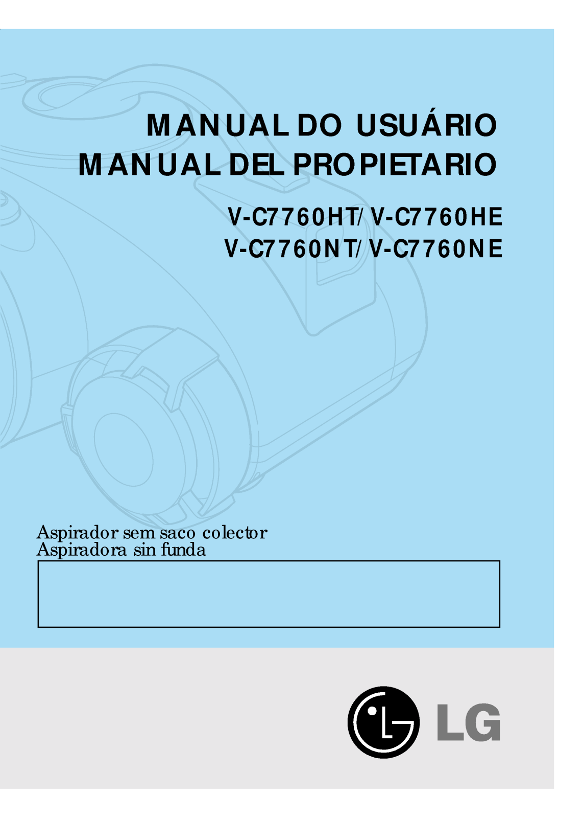 Lg V-C7760HEB User Manual