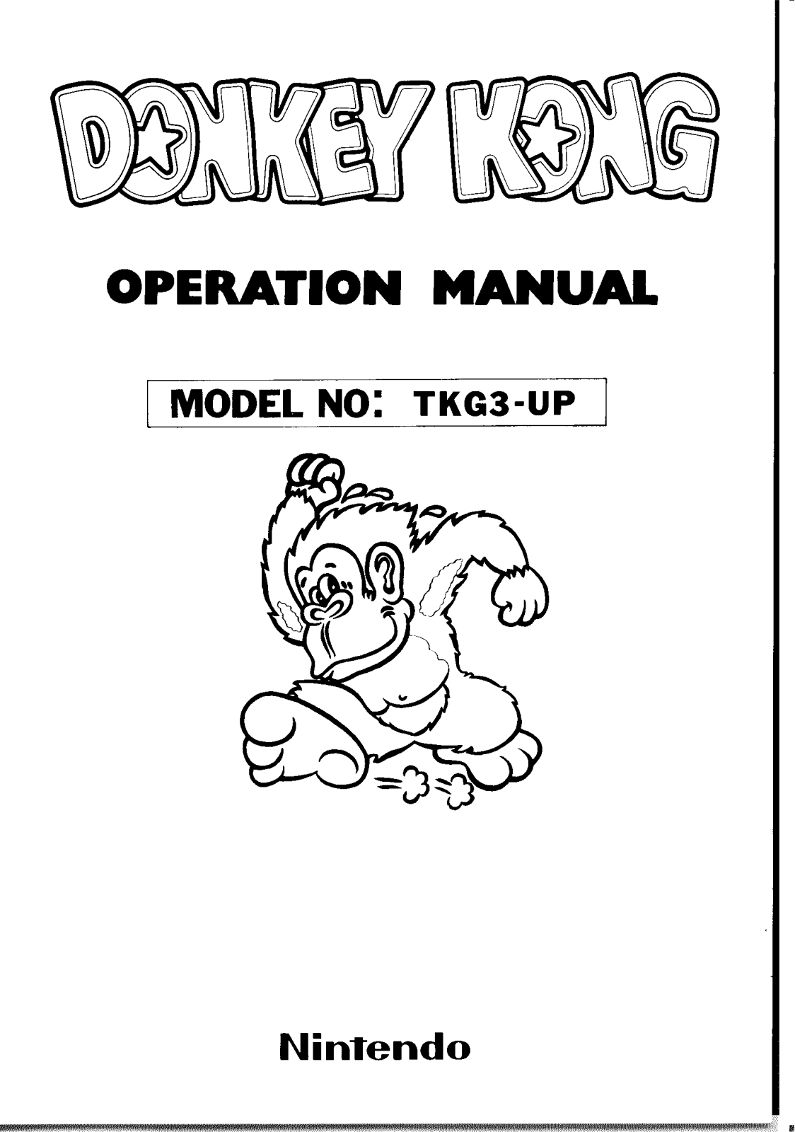 atari TKG-3-UP User Guide