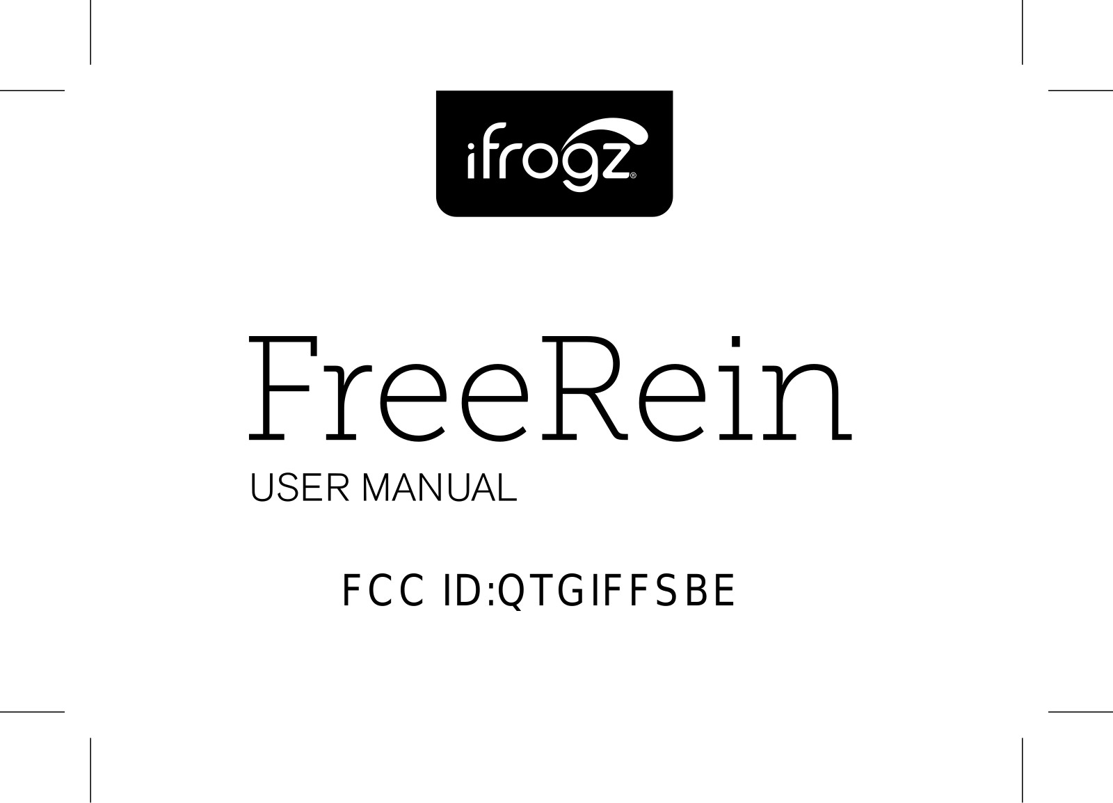 ZAGG IFFSBE Users Manual