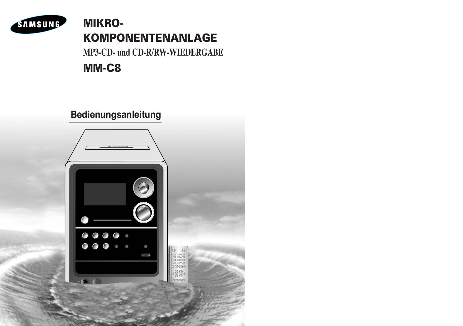 Samsung MM-C8, MM-C8R User Manual