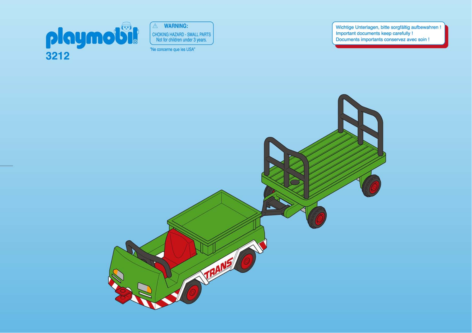 Playmobil 3212 Instructions