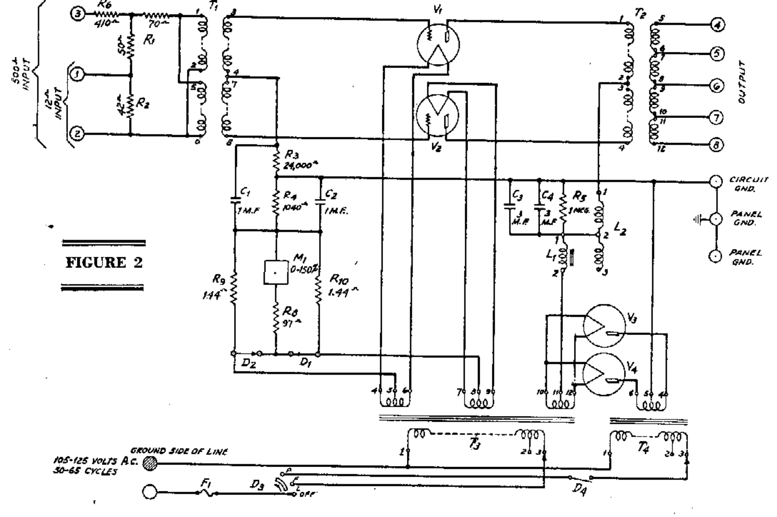 Western Electric no87a schematic