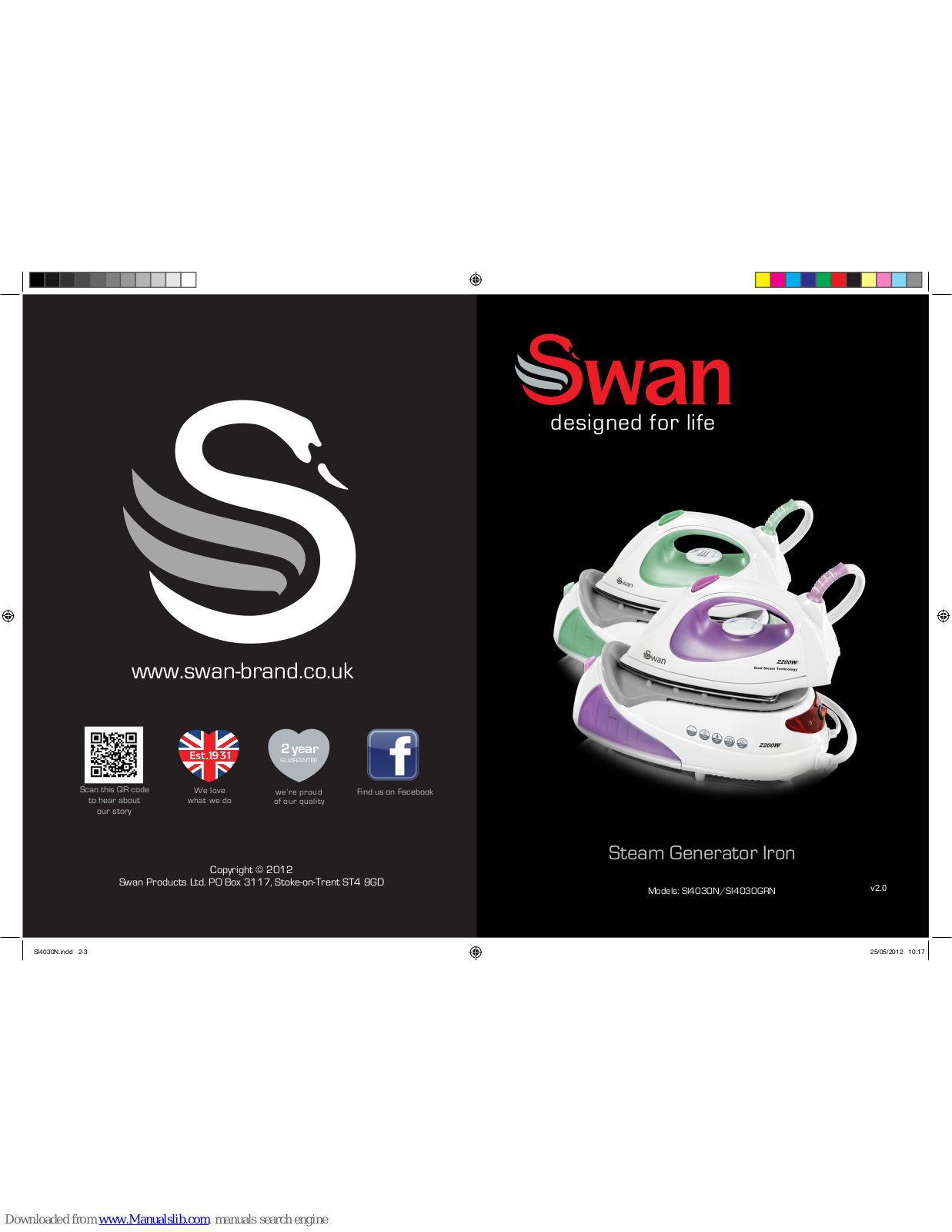 Swann SI4030N, SI4030GRN User Manual