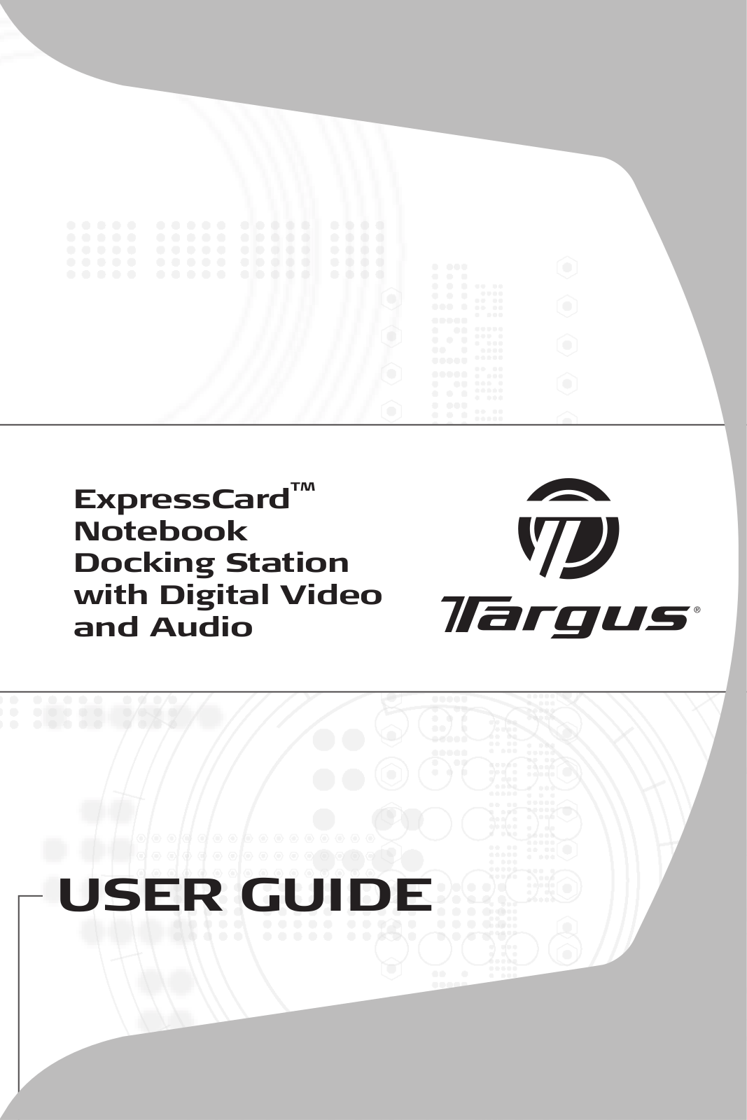 Targus ExpressCard Notebook User Manual