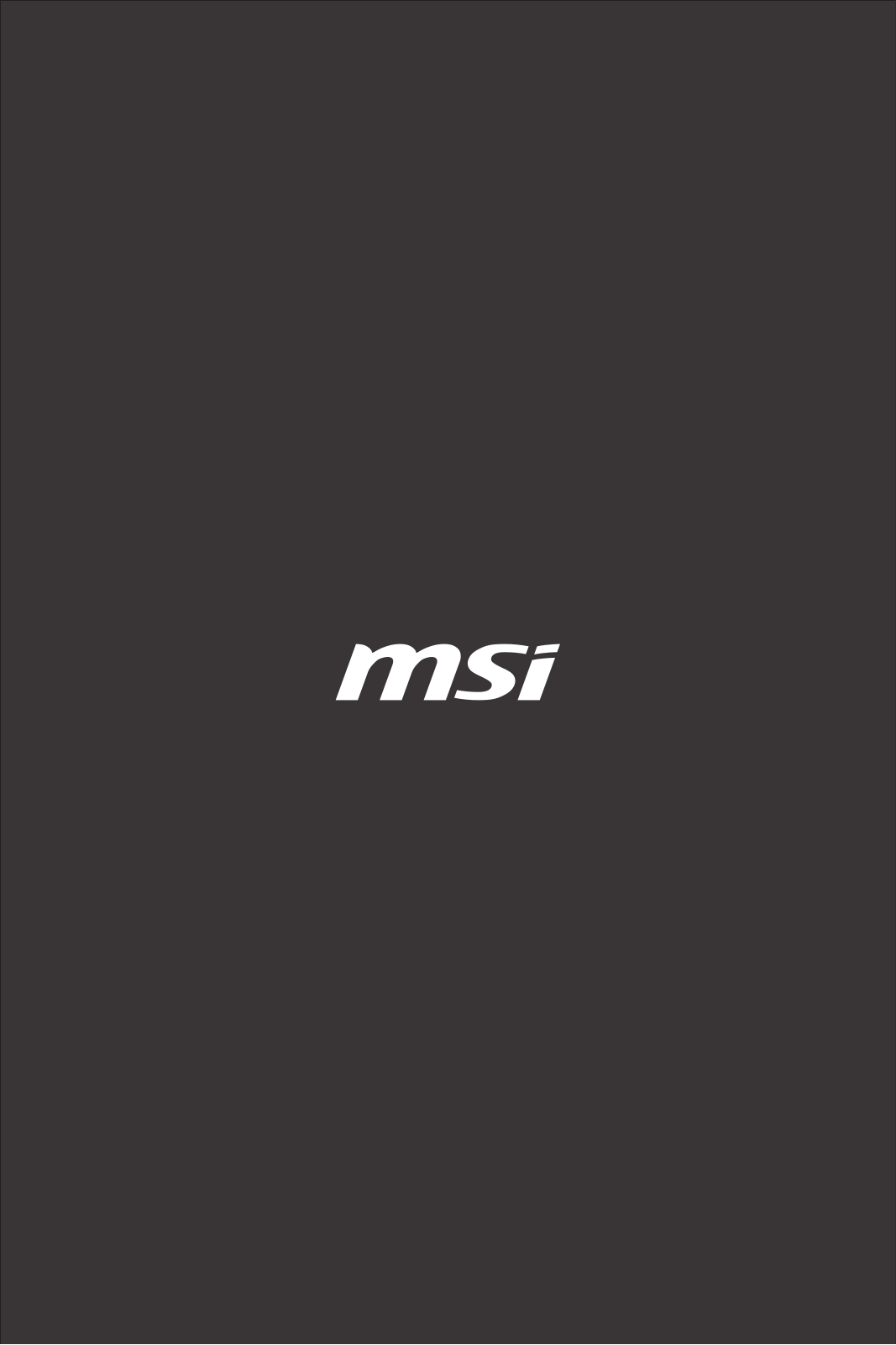 MSI Monitor User Guide