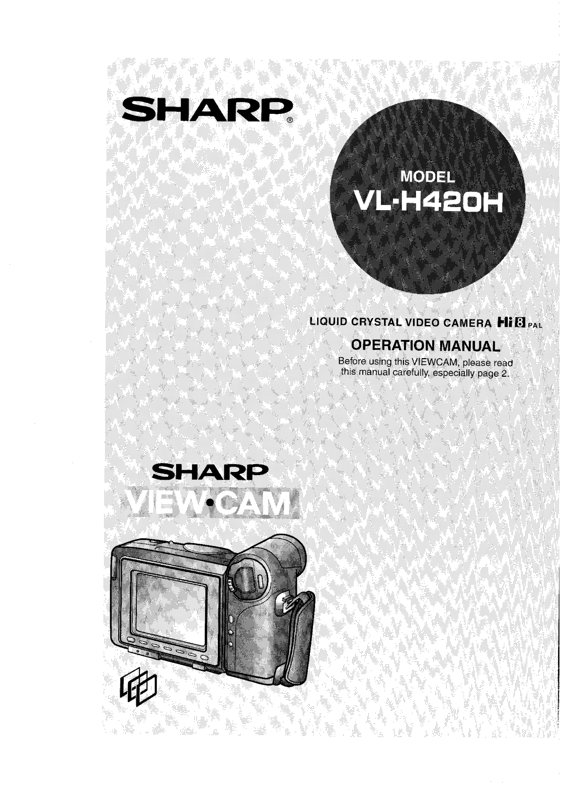 Sharp VL-H420H Manual