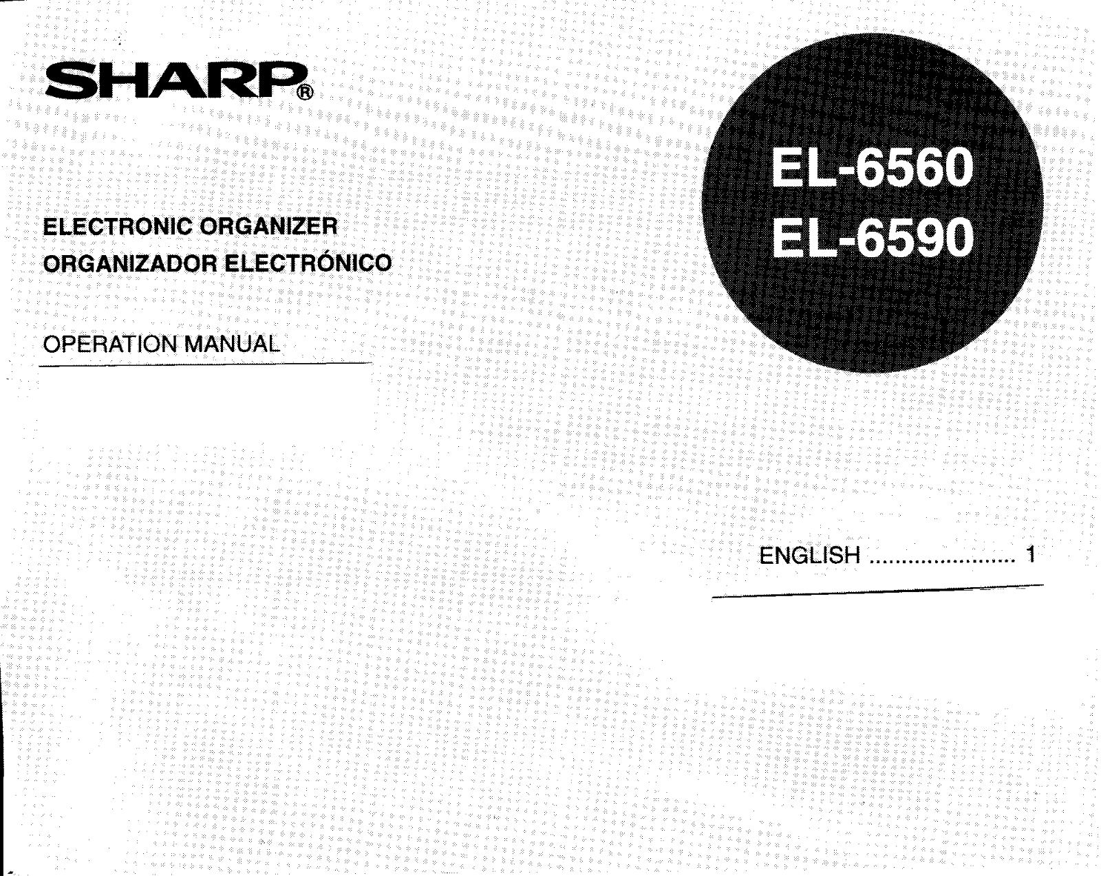 Sharp EL-6560, EL-6590 Owner's Manual