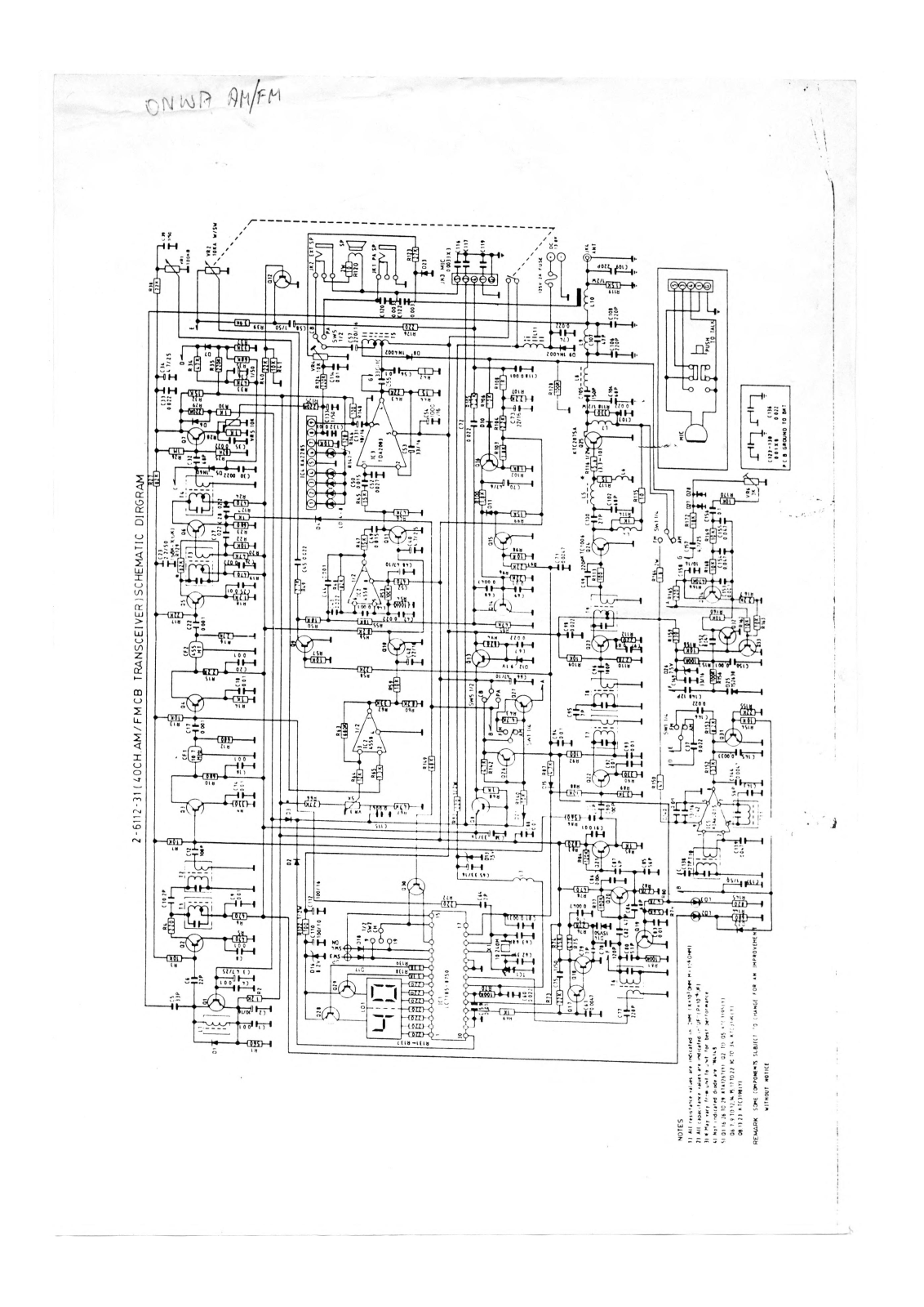 Inne Onwa AM FM User Manual