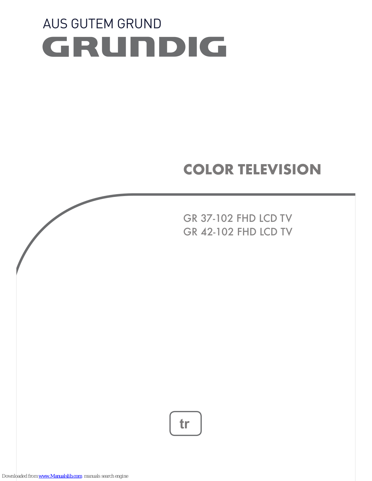Grundig GR 37-102, GR 42-102 User Manual - ManualMachine.com