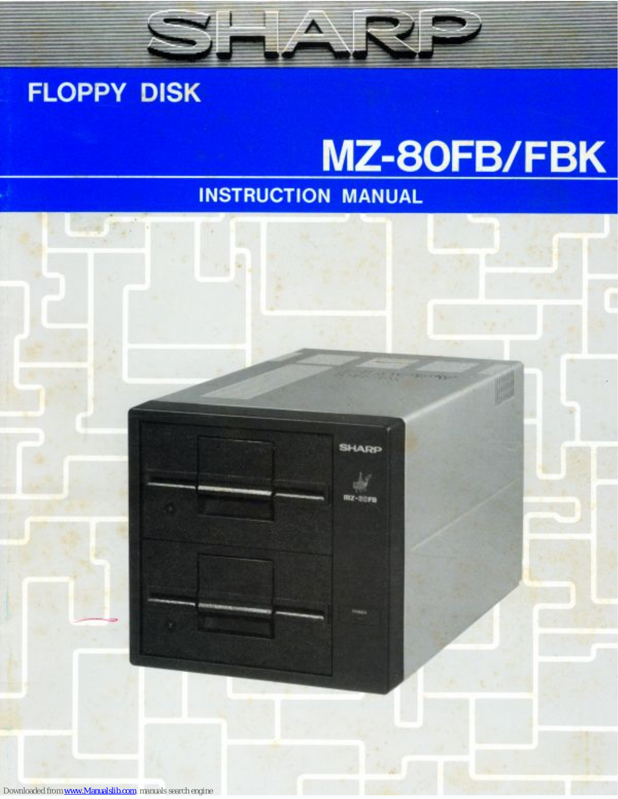 Sharp MZ-80FB, MZ-80FBK Instruction Manual