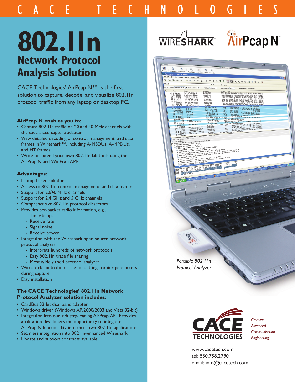 Cace Technologies AirPcap N User Manual