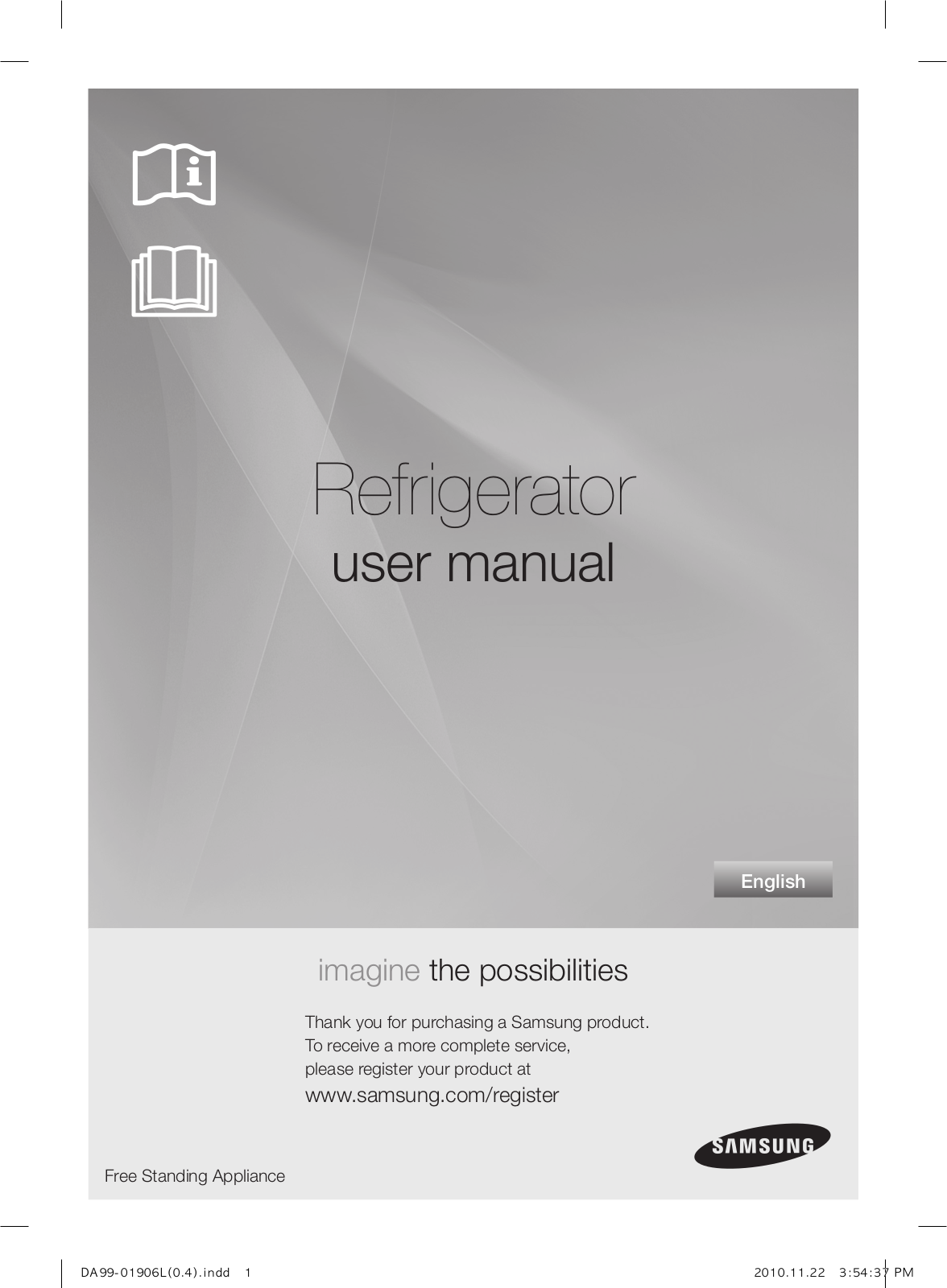 Samsung RT54MBPN, RT63PBSL, RT59FBPN1 User manual