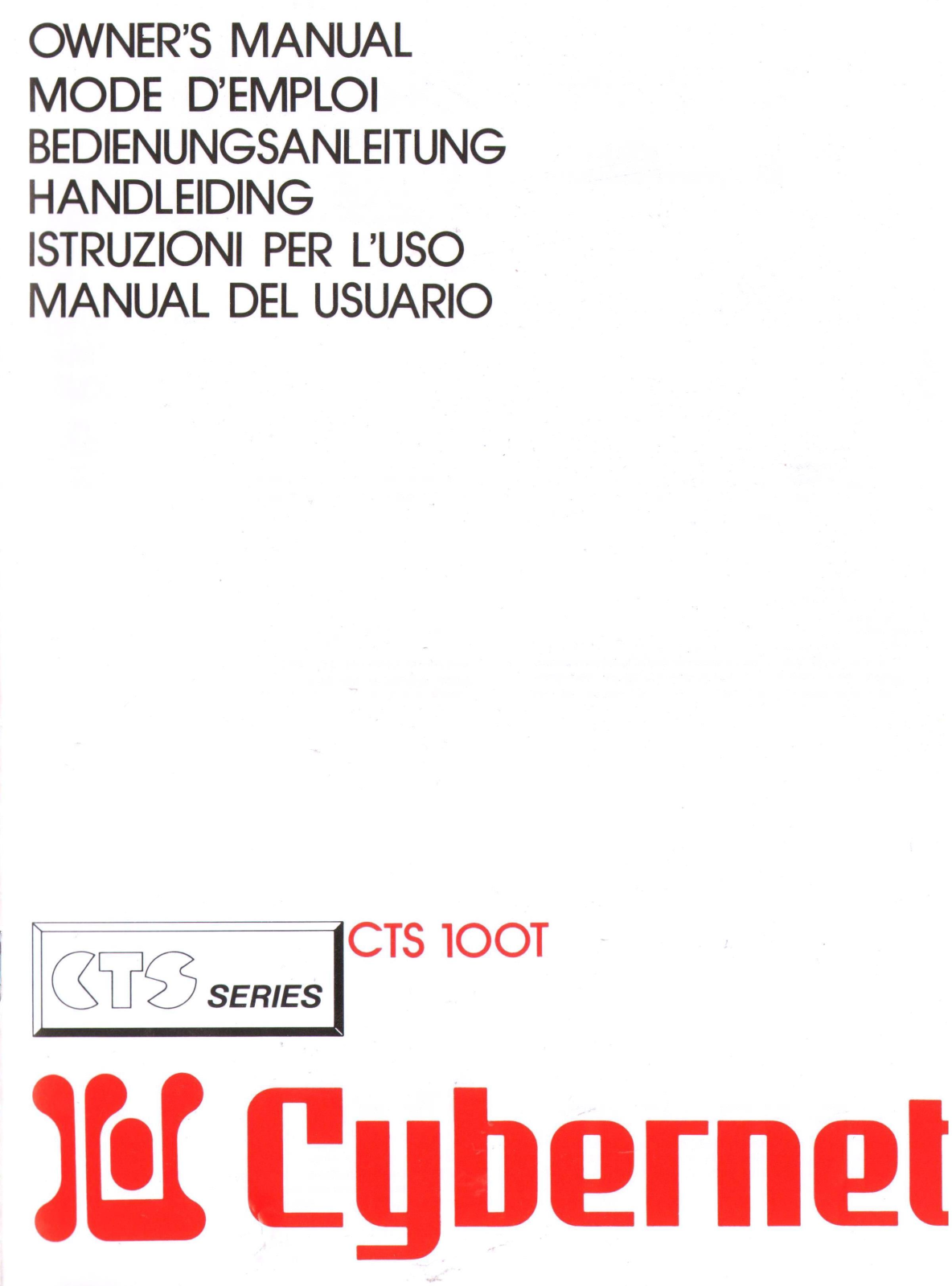 Cybernet CTS-100T User guide - ManualMachine.com