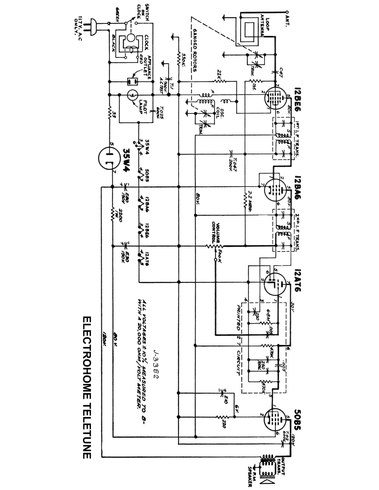 ElectroHome Teletune Schematic - ManualMachine.com