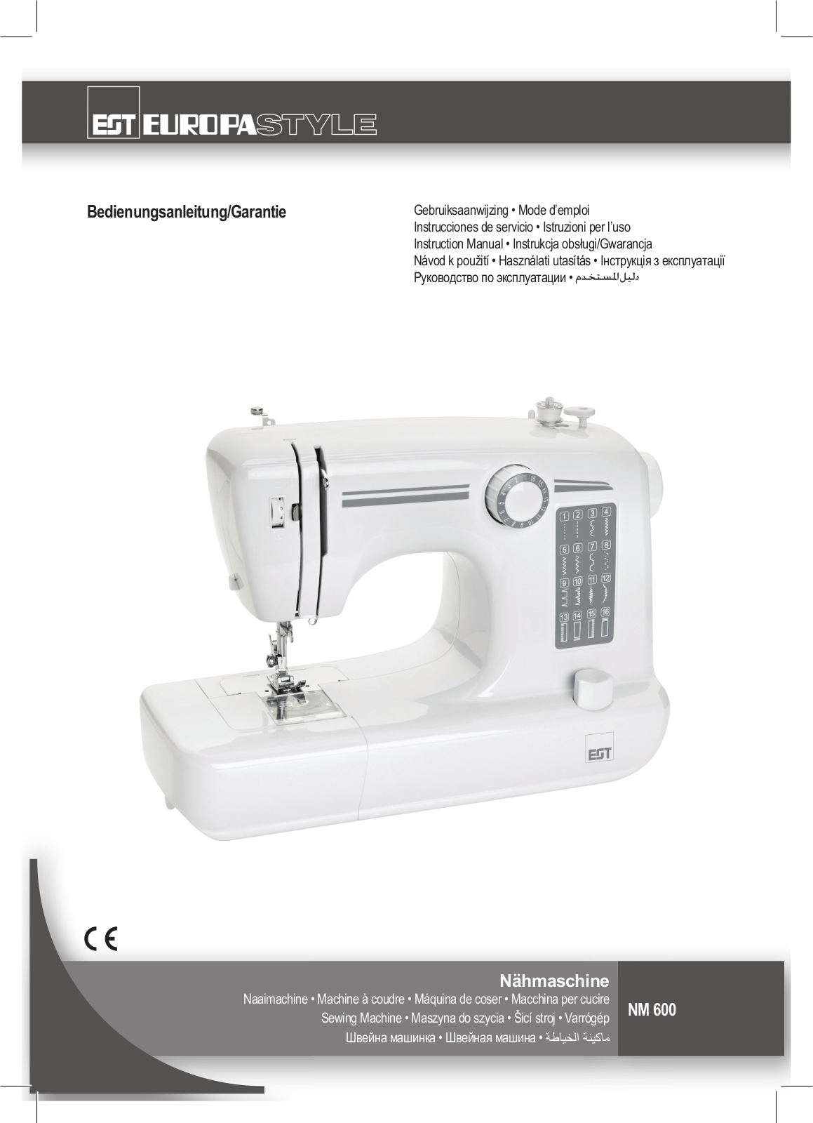 CLATRONIC Nm 600 User Manual