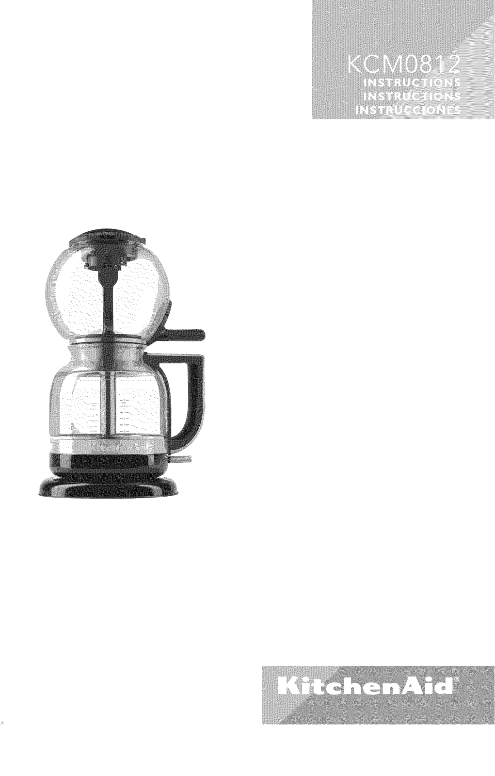 KitchenAid KCM0812OB0, KCM0812MS0 Owner’s Manual