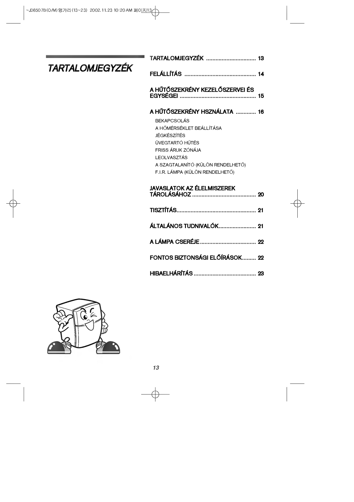 LG GR-T502GV User manual