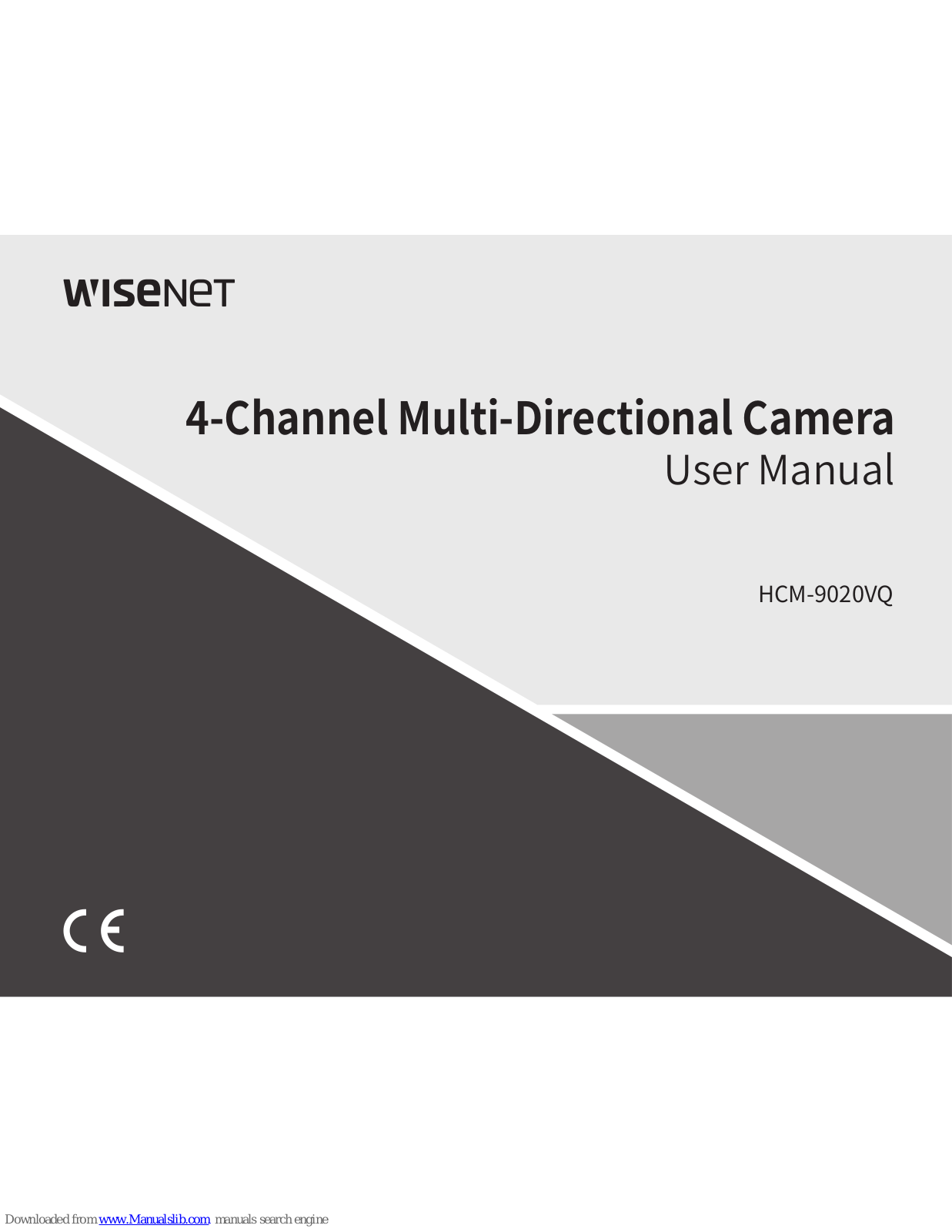 Wisenet HCM-9020VQ User Manual