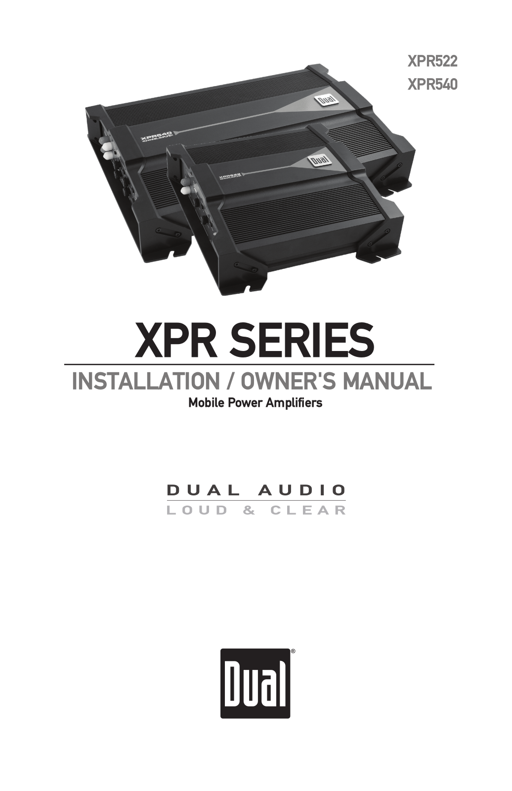 Dual XPR User Manual