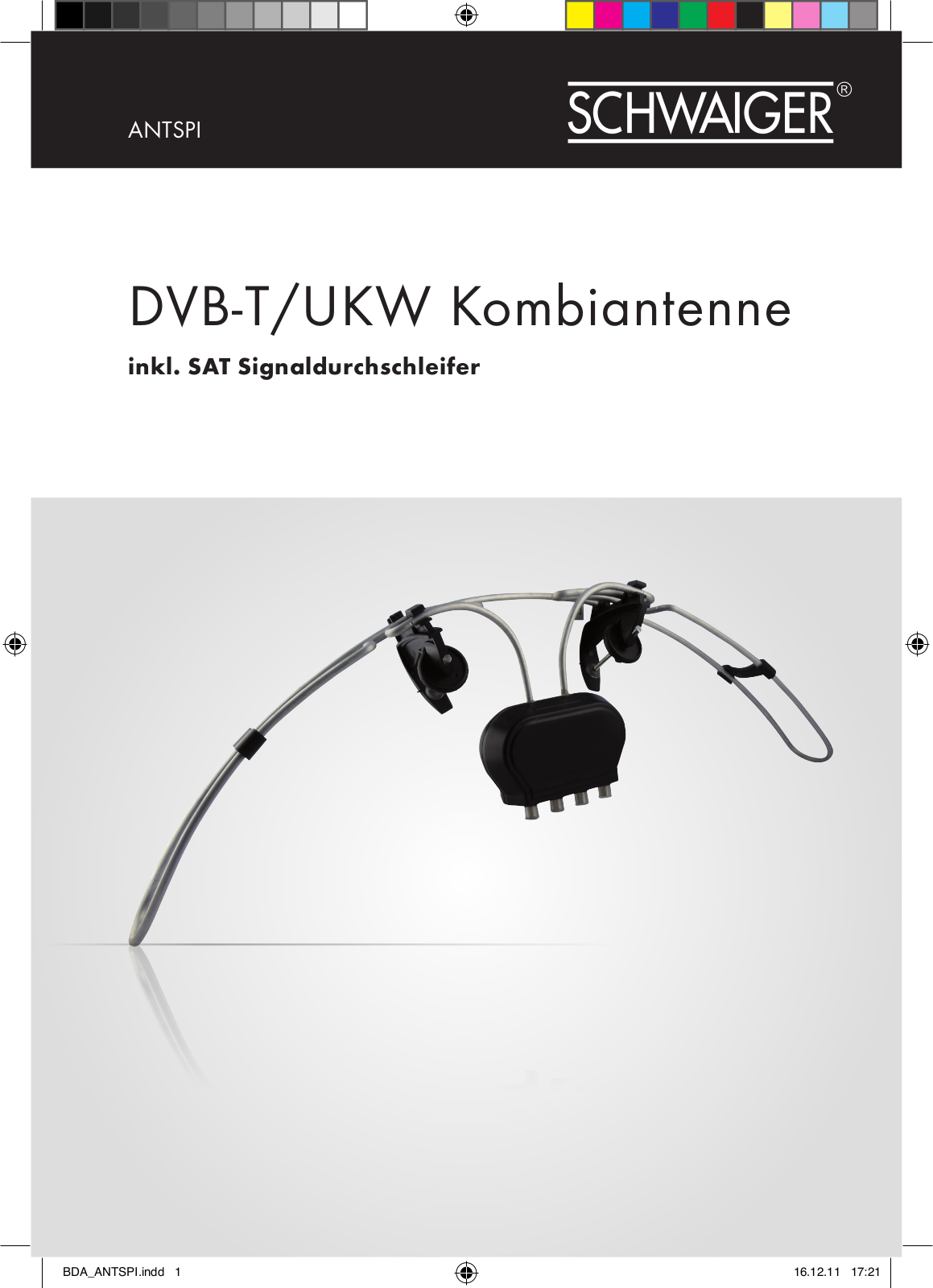 Schwaiger ANTSPI User guide