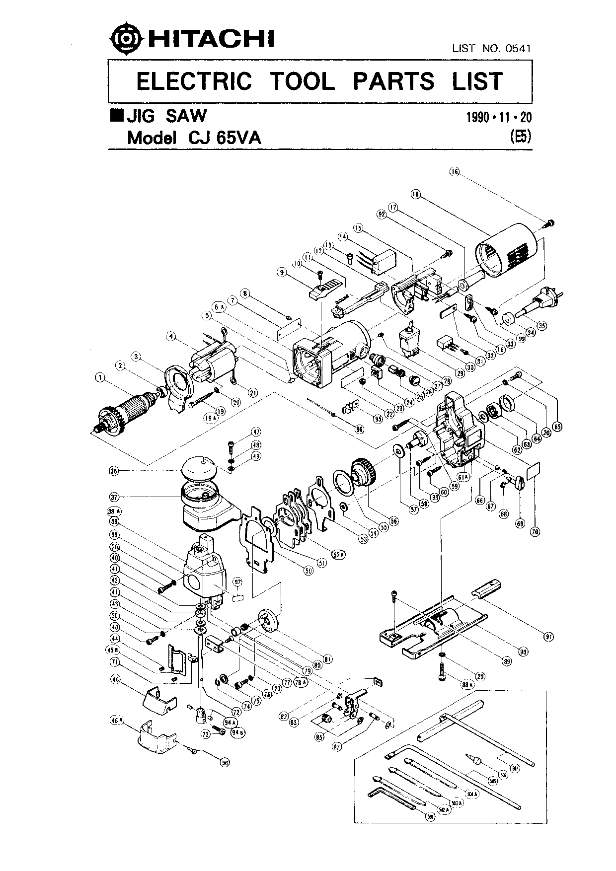 Hitachi CJ65VA User Manual