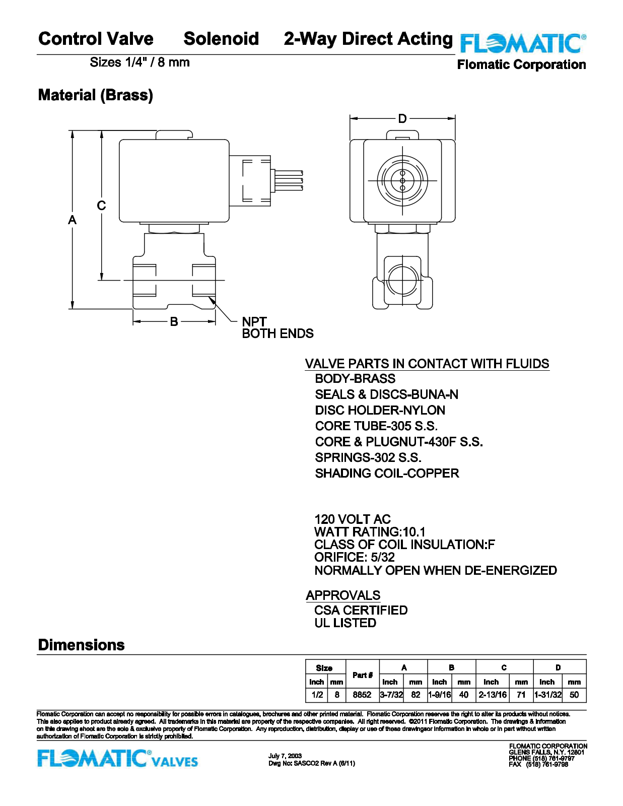 Flomatic Solenold Shematics