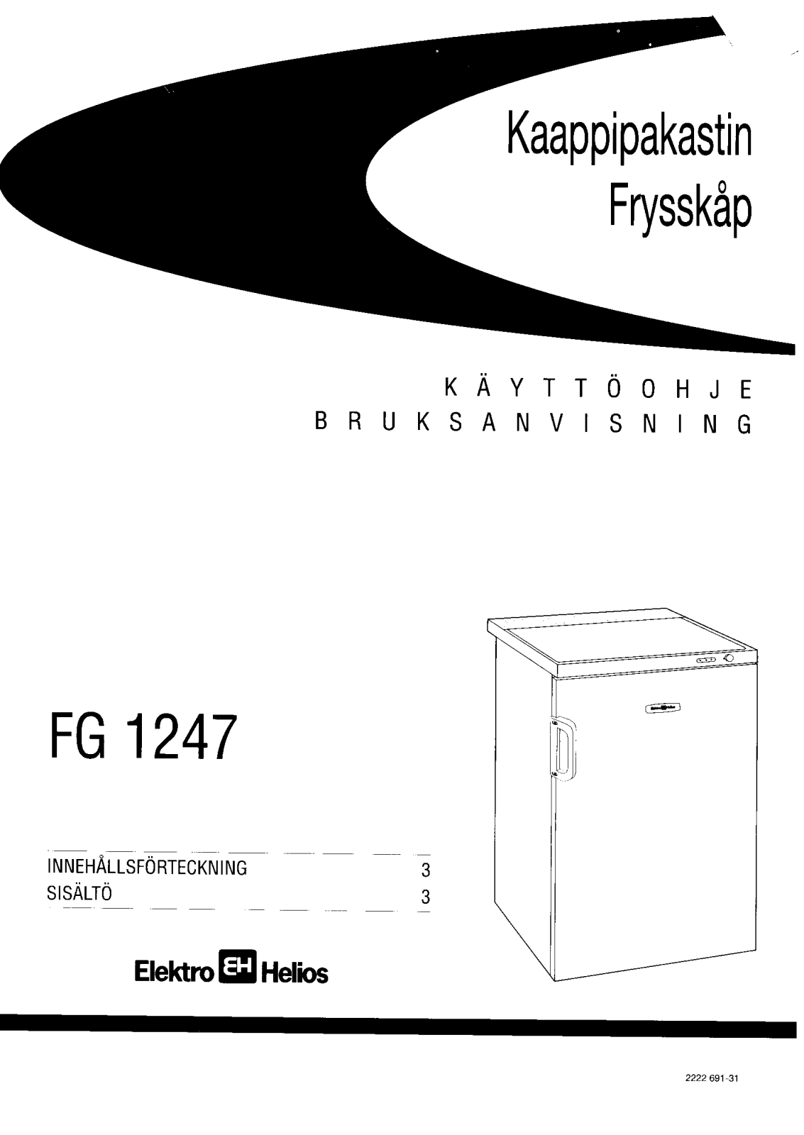 Elektro helios FG124-7 User Manual