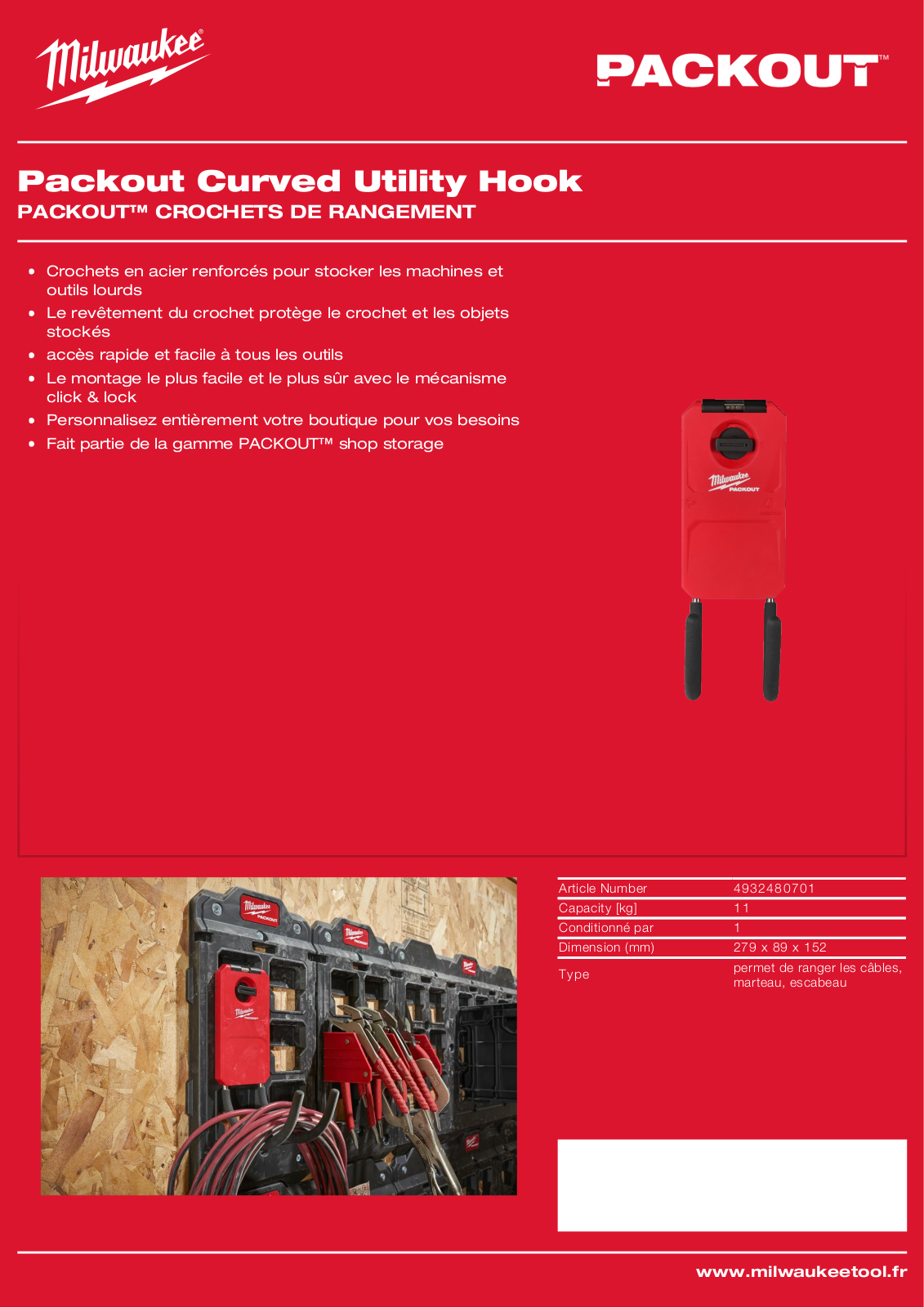 Milwaukee 4932480701 Specification - ManualMachine.com