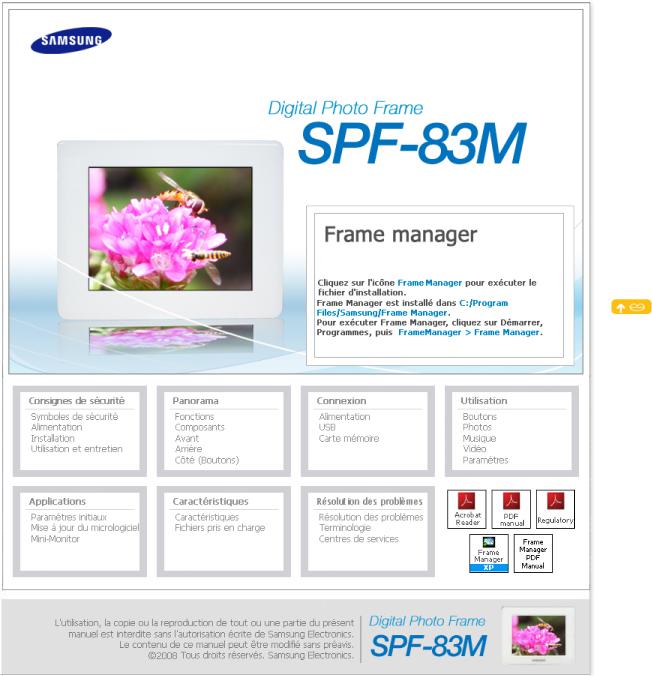 SAMSUNG SPF-83M User Manual