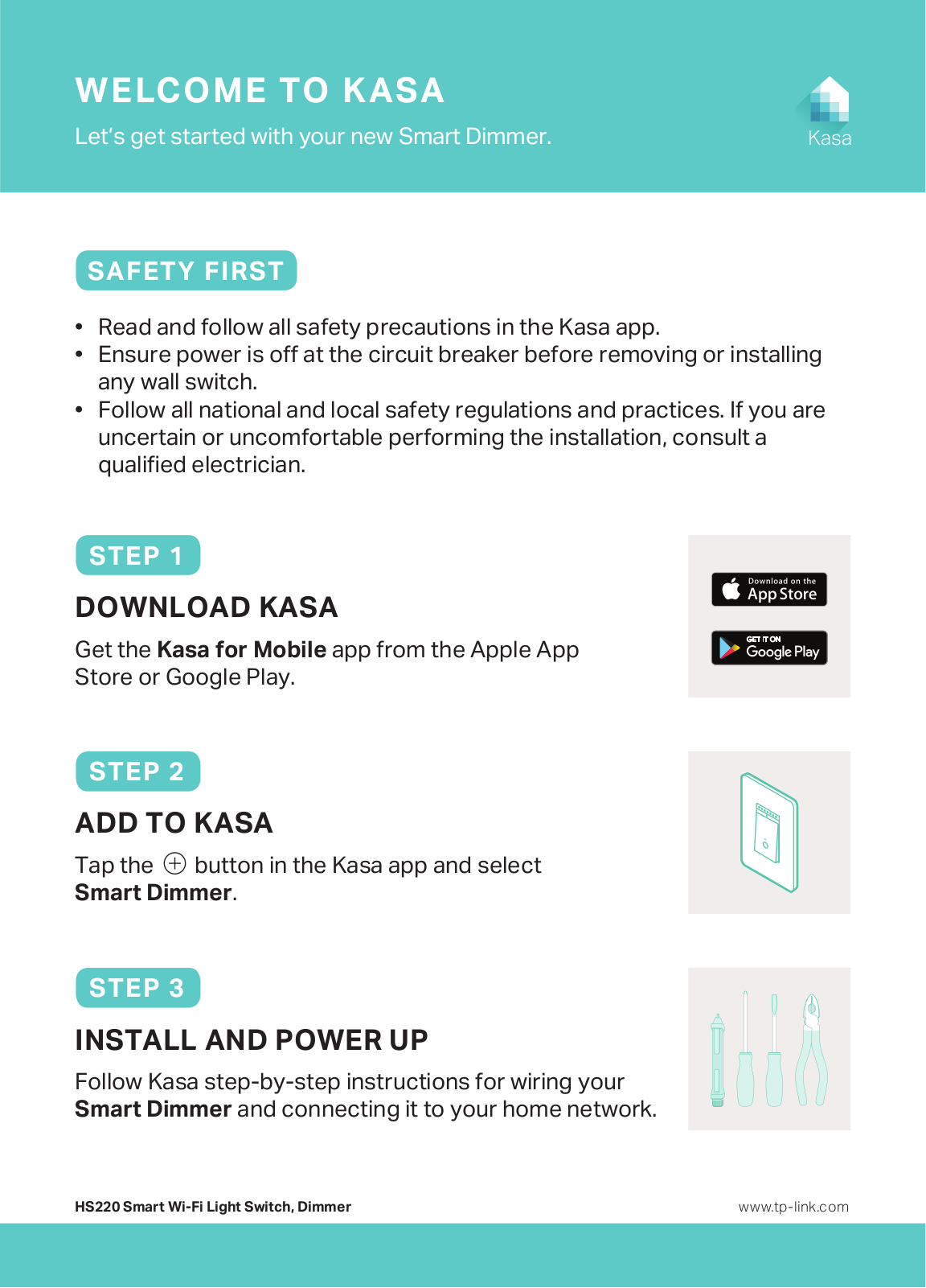 TP-Link HS220 Installation Guide