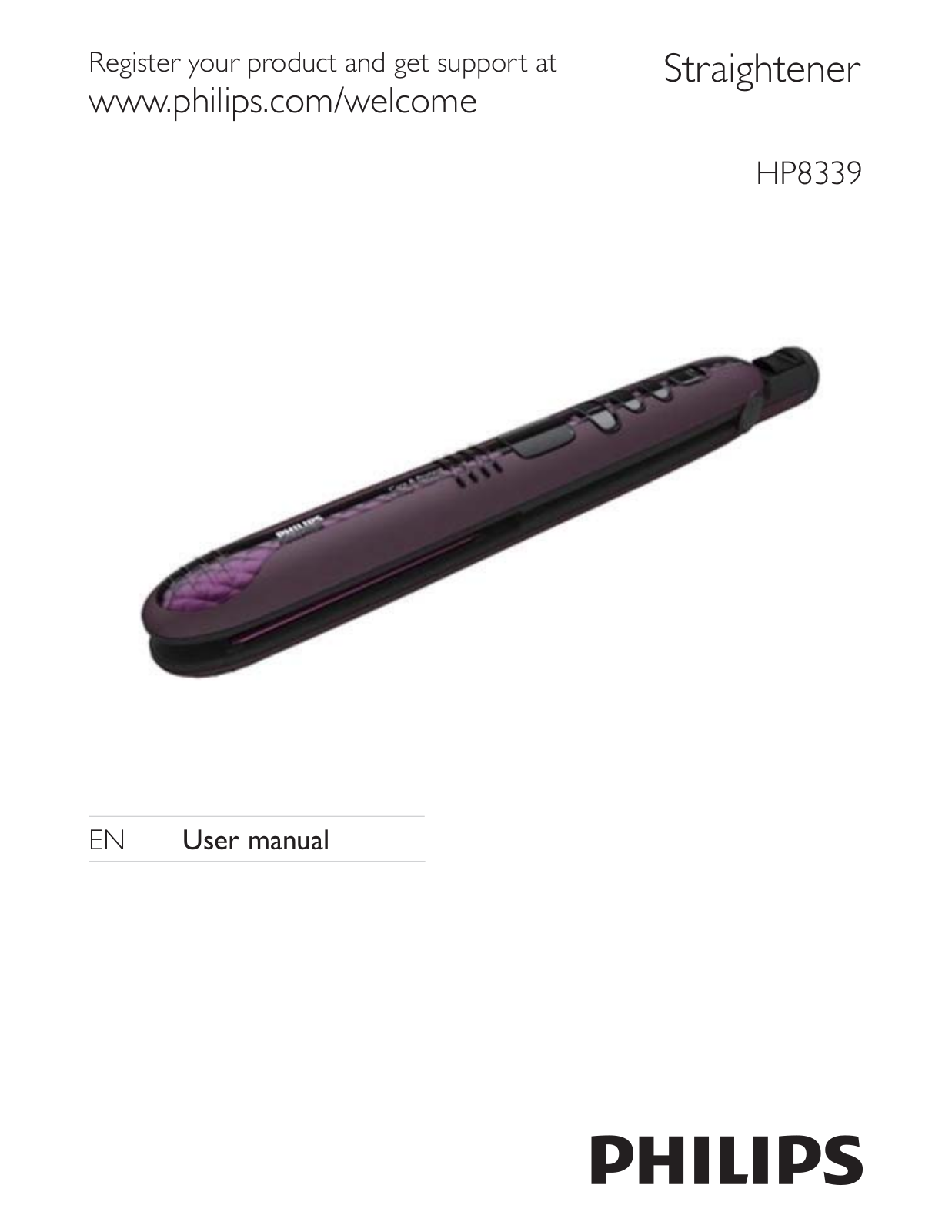 Philips HP8339-00 User Manual