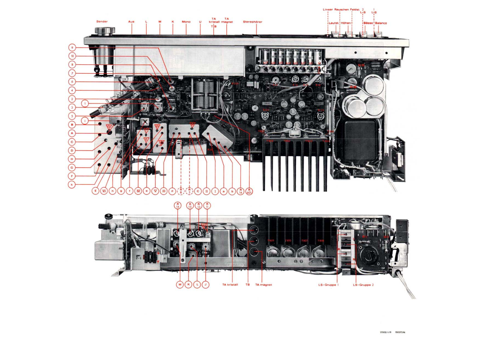 Grundig RTV-901 Schematic