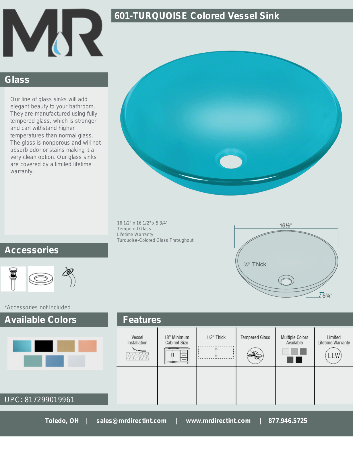MR Direct MRDR1320 Specifications - ManualMachine.com