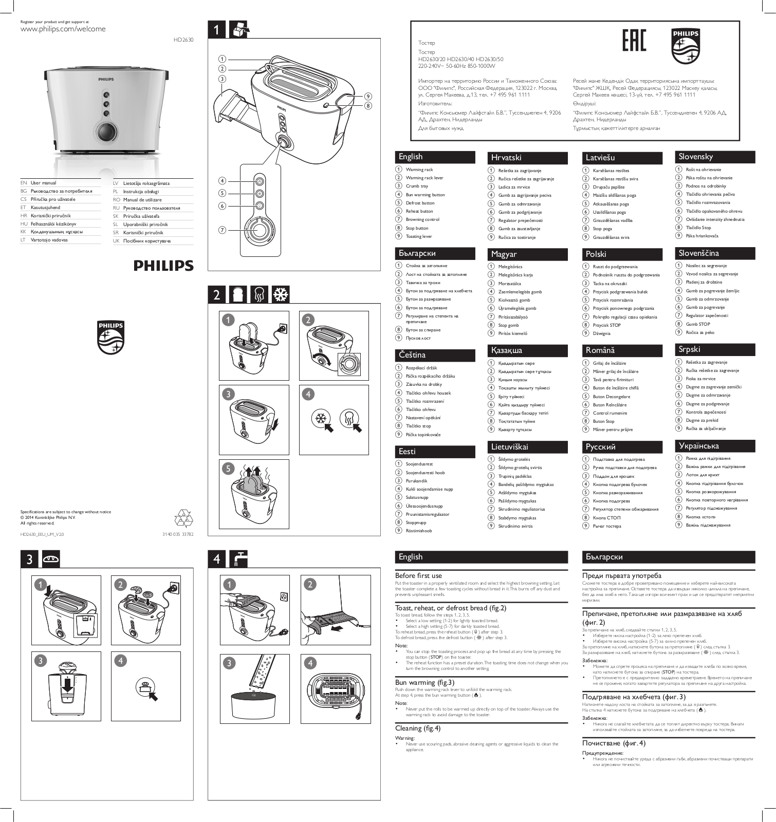 Philips HD2630/50 User Manual